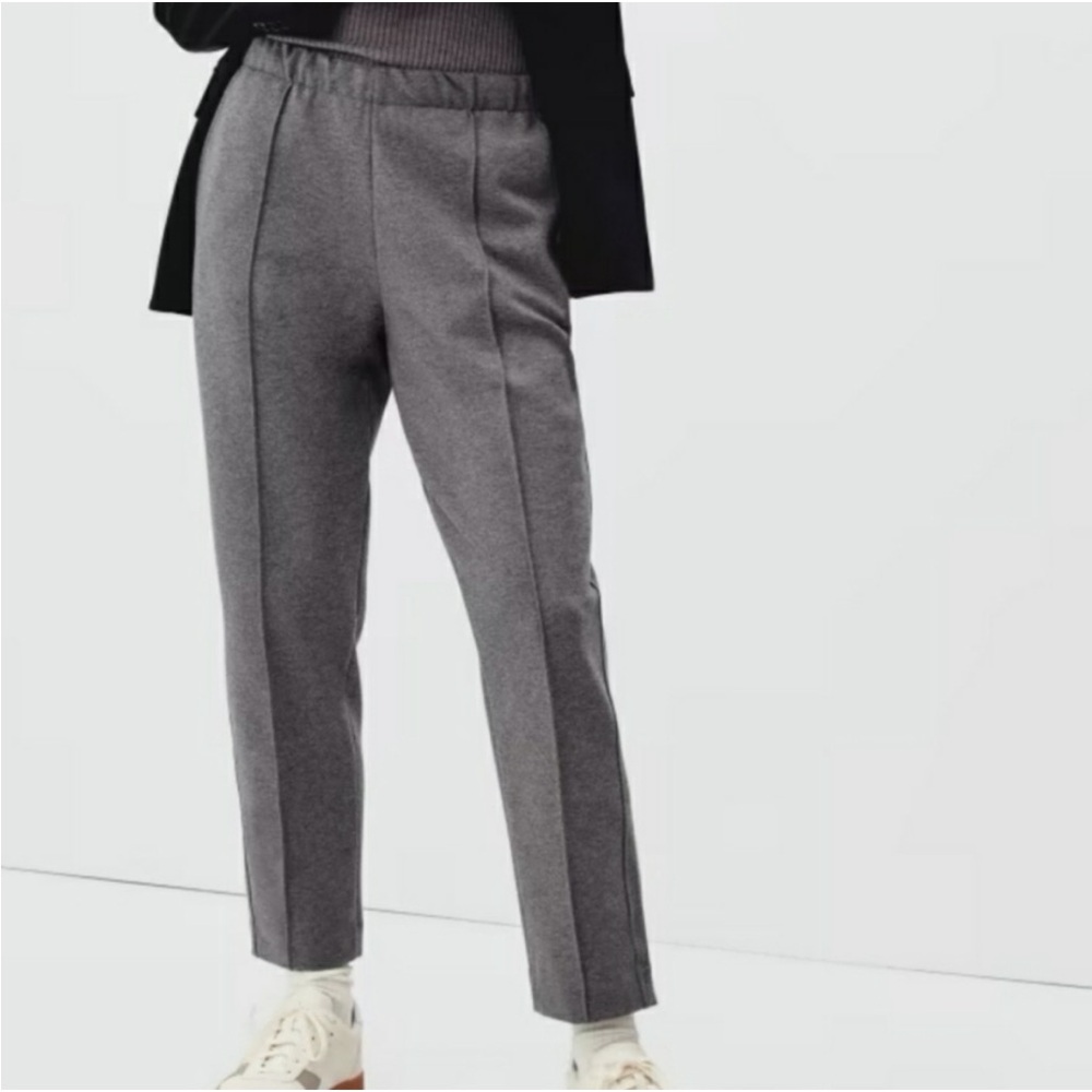 Everlane The Dream Pant in Heather Charcoal Gray Large - Picture 1 of 14